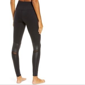 Alo High Wasted Moto Leggings